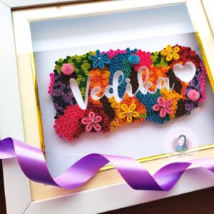 Beautifully Rolling Name plate